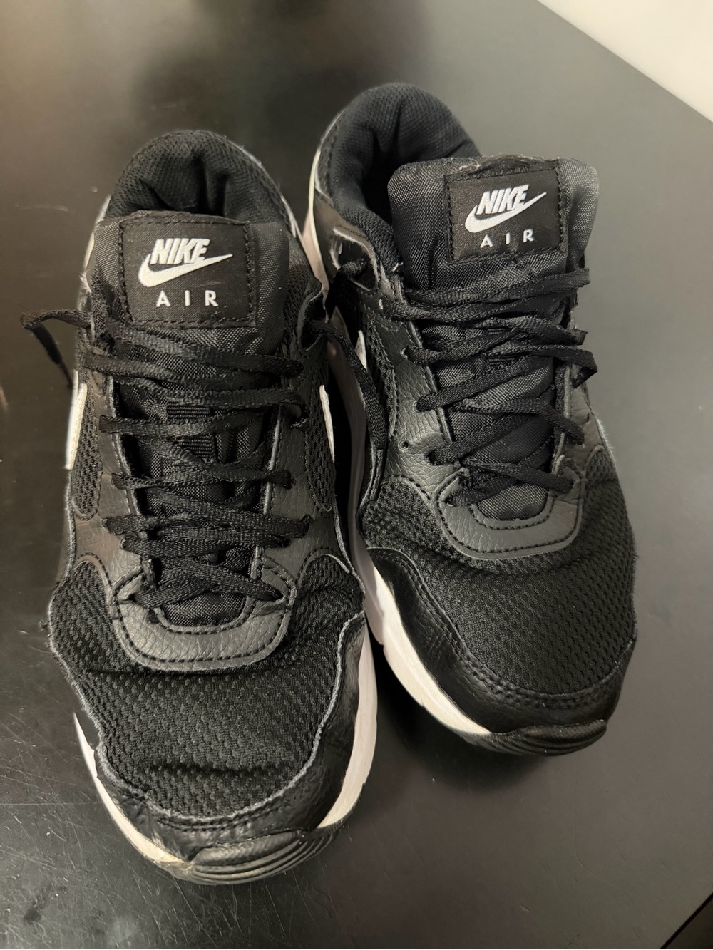 Nike Black and White Men's Air Sneakers